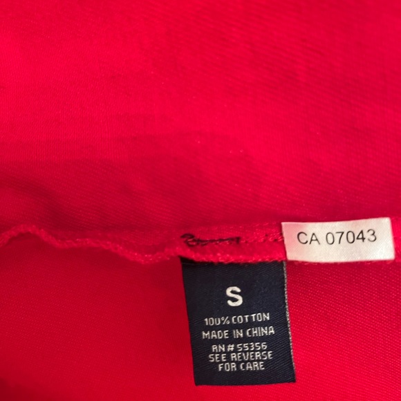 Blue spice - red cropped denim jacket - Picture 3 of 4